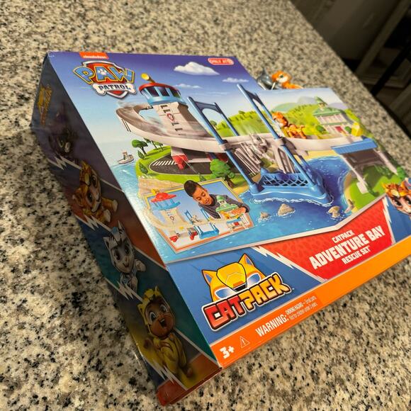 Nickelodeon Paw Patrol Cat Pack Adventure Bay Rescue Cat & Tiger Playset NEW - Picture 6 of 6